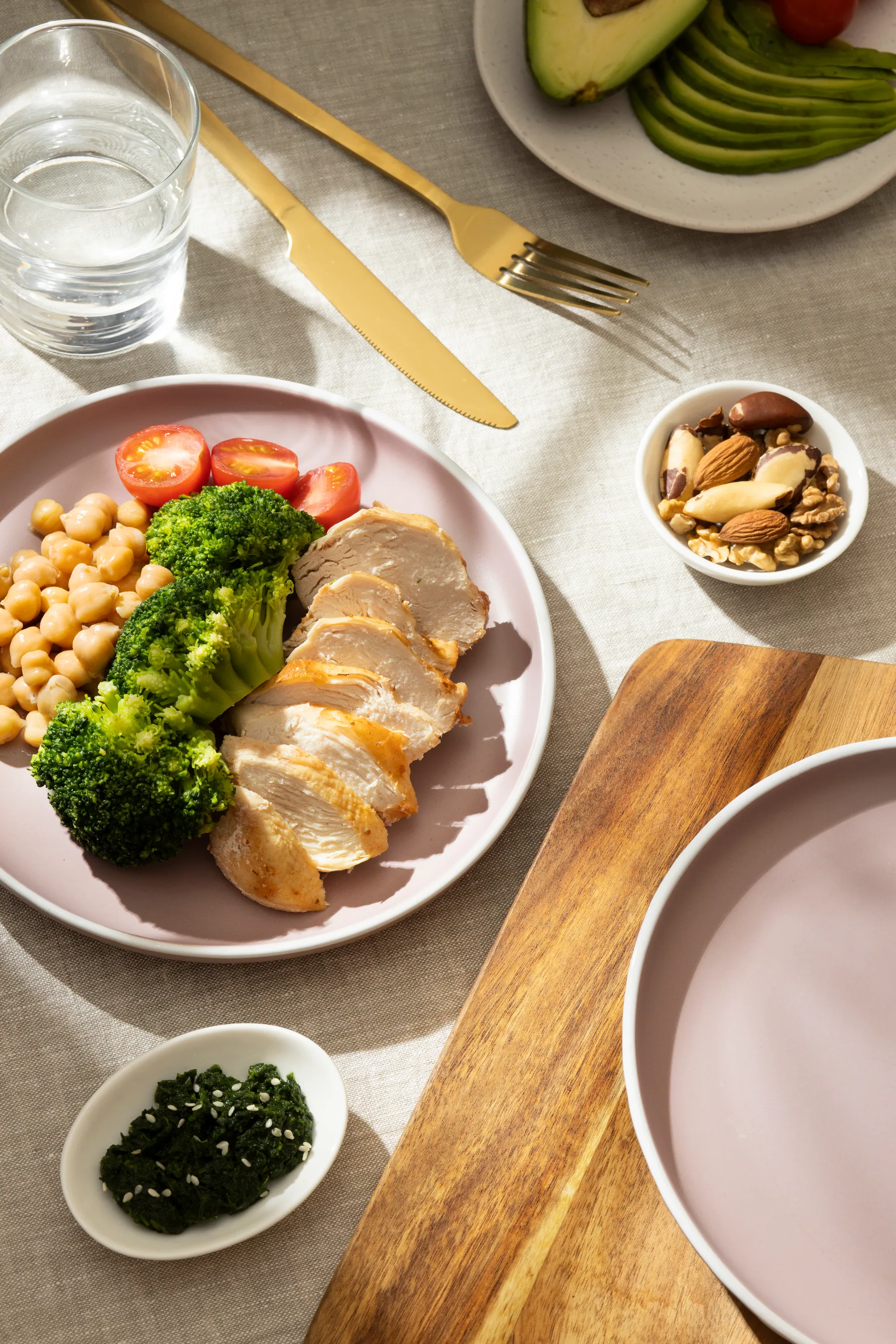 Plato equilibrado para nutrición personalizada