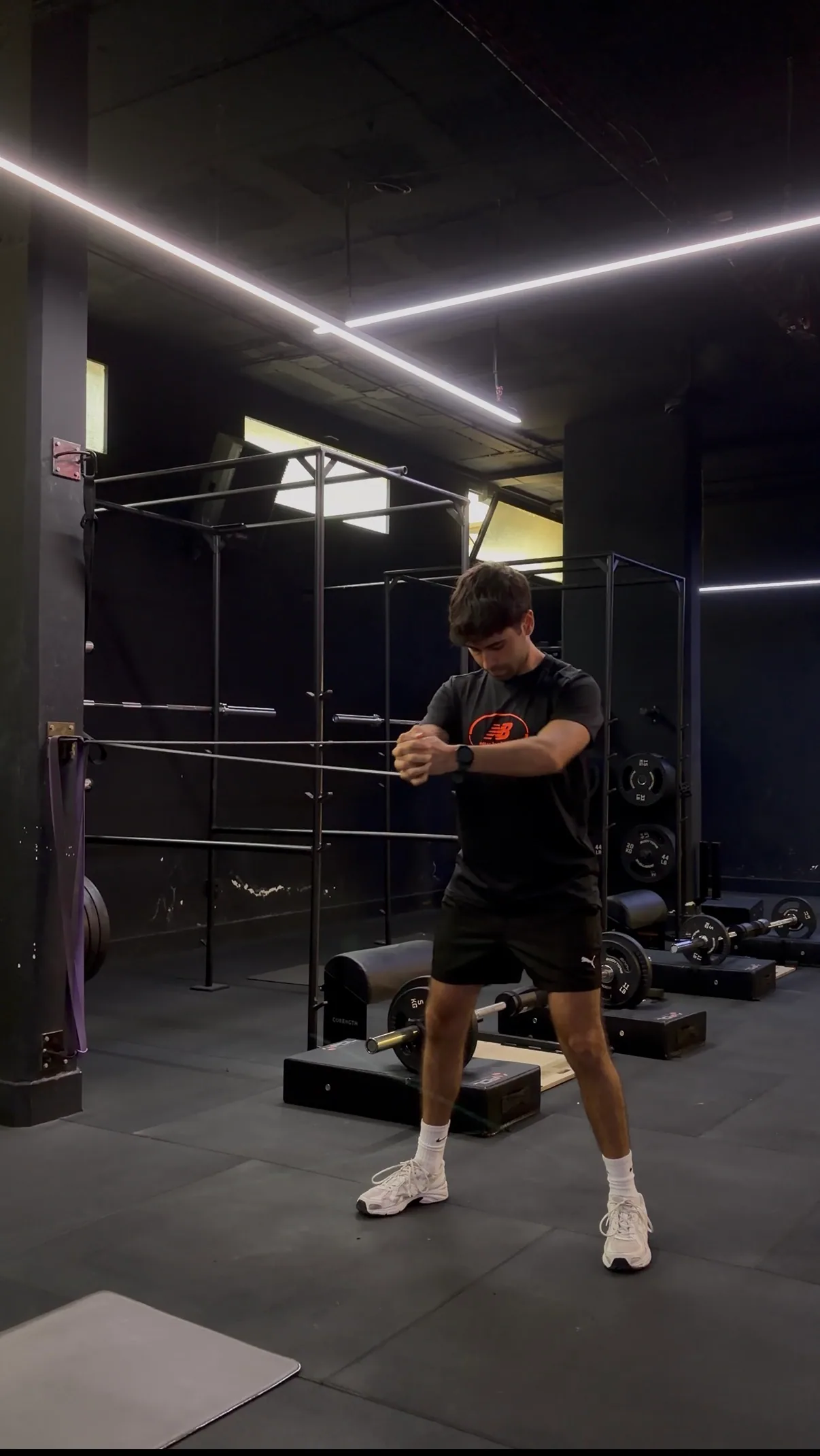 Entrenamiento personalizado en gimnasio